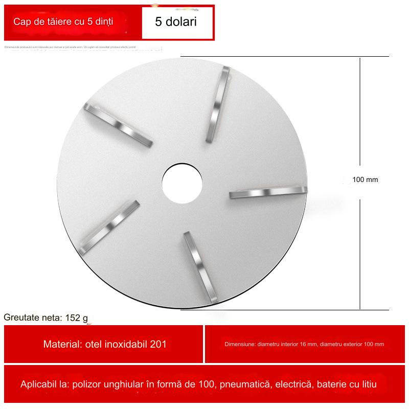 🐖🐂🐏🐓【Купете 1, вземете 1 безплатно】Режещ диск за ъглошлайф от неръждаема стомана - специално острие за обезкосмяване на прасета, говеда и овце