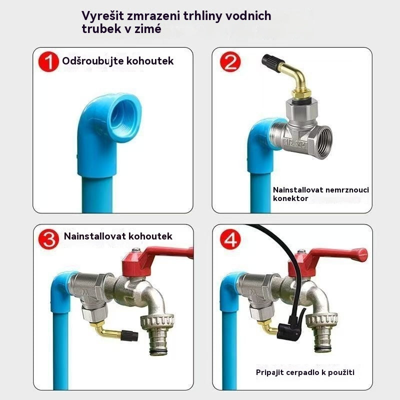 🚰🔗🧊Чудо за антифриз за външни водопроводни тръби!