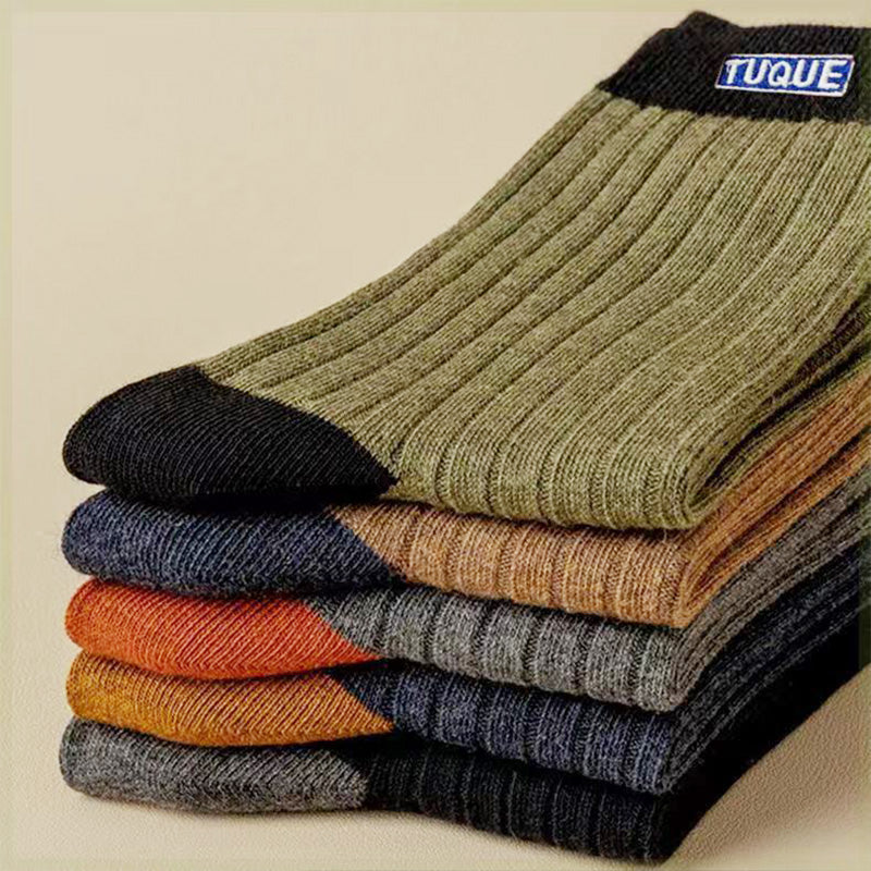 🔥🔥🧦【Купете 5, вземете 5 безплатно】 Мъжки топли чорапи с дезодорант, абсорбиращи потта