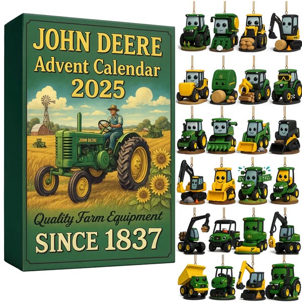 🎁🎁24 дни *Адвент календар на John Deere