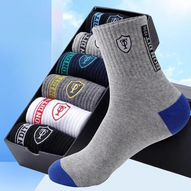 🧦🔥【Купете 5, вземете 5 безплатно】Мъжки термо дезодорант чорапи абсорбират потта