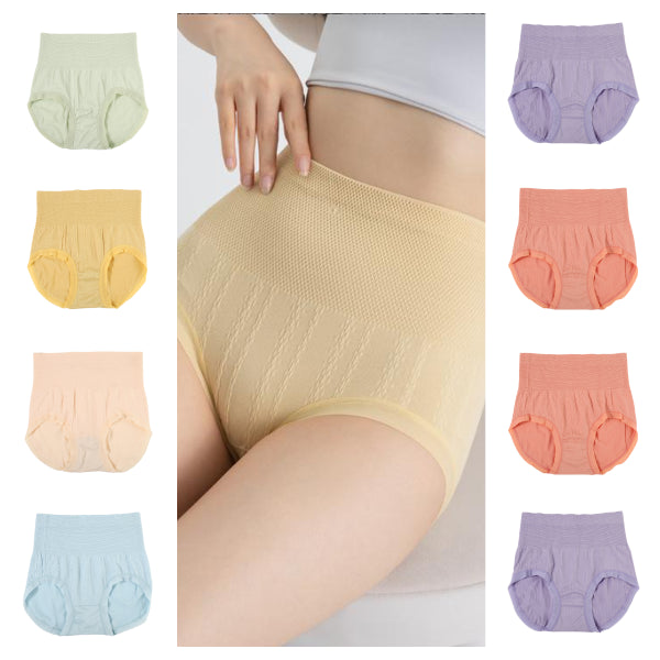 🛒🔥【Купете 8, вземете 8 безплатно】🔥Последен ден - 50% отстъпка - Антибактериални бикини за корем с висока талия