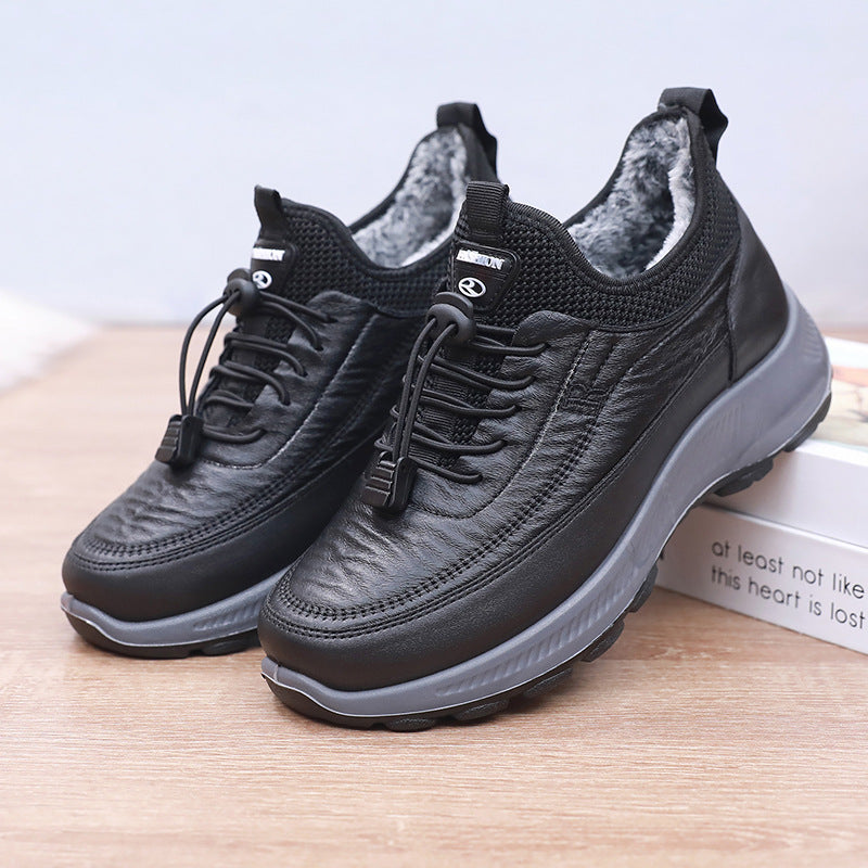 š„ćCompra 1 y llĆ©vate 1 gratisćć35-41ćCalzado deportivo y casual de otoƱo e invierno nuevas botas de algodón antideslizantes con suela suave