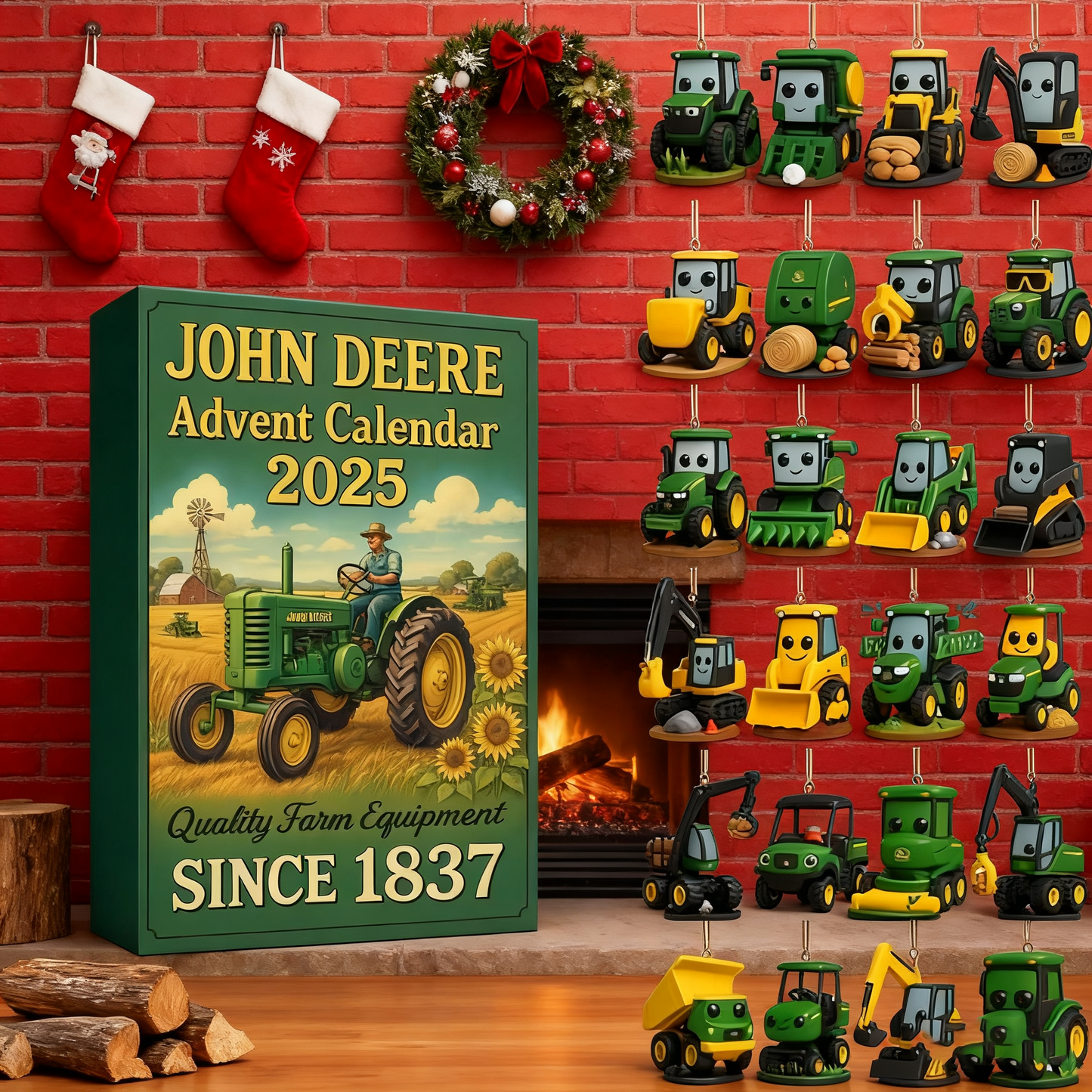 🎁🎁24 дни *Адвент календар на John Deere
