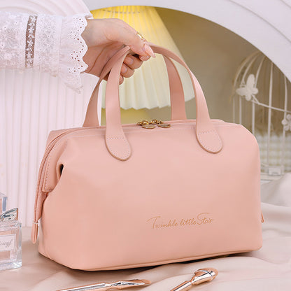 ✨👜Нова преносима PU чанта за съхранение с голям капацитет и висок клас