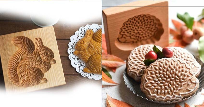 49% отстъпка ⏰【Купете 1, вземете 1 безплатно】Премиум дървена форма за бисквитки - Формички за бисквити