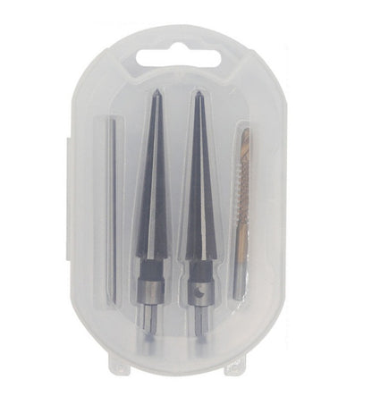 Ръчен коничен резец от високовъглеродна стомана - комплект шестоъгълни разширители за отвори