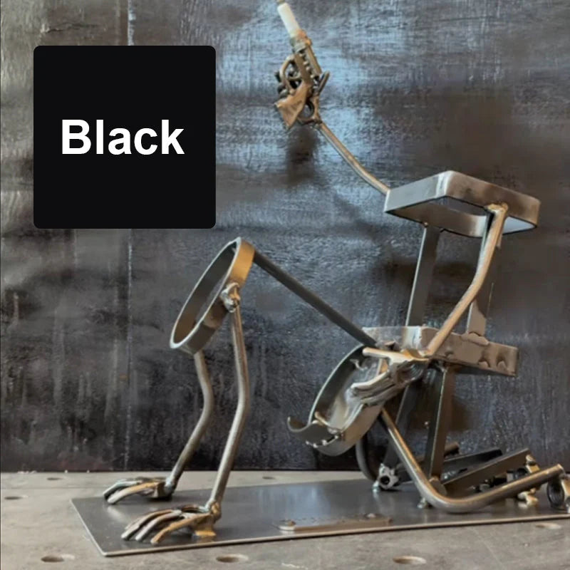 【30% OFF】💥【Гореща разпродажба】Поставка за бутилки с Кока-Кола и вино с череп