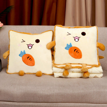 ✨ Reusable plush blanket/air conditioning quilt