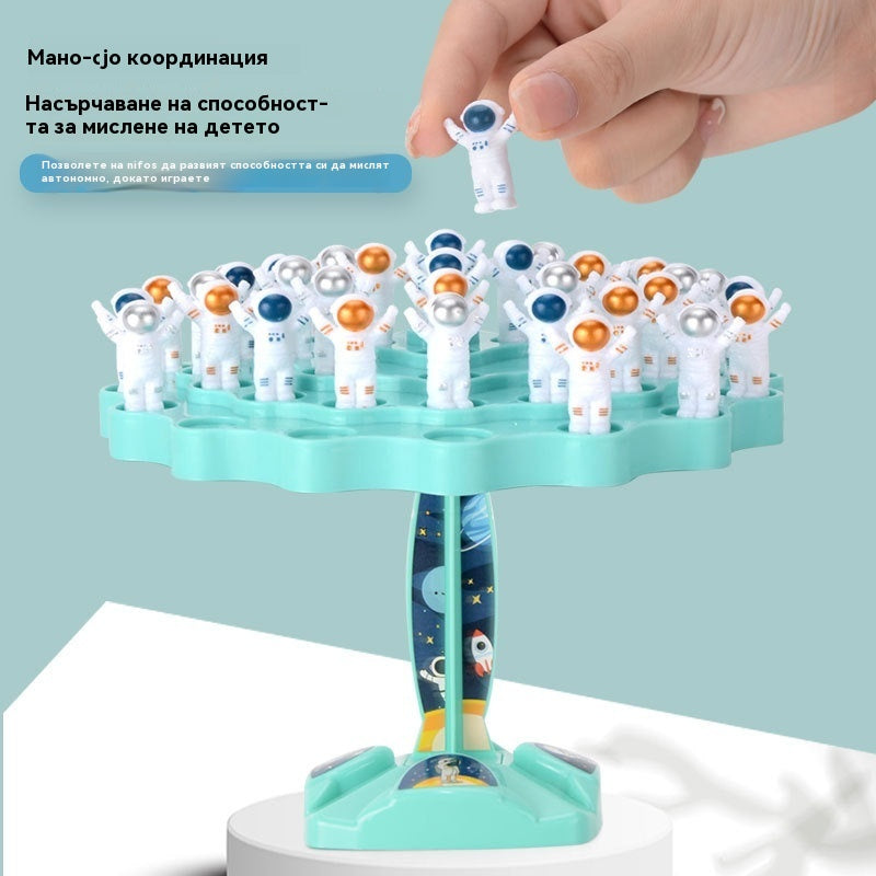 ✨🎁【Купете едно, вземете второ безплатно】Интерактивна образователна играчка „Астронавт Баланс“ за родители и деца