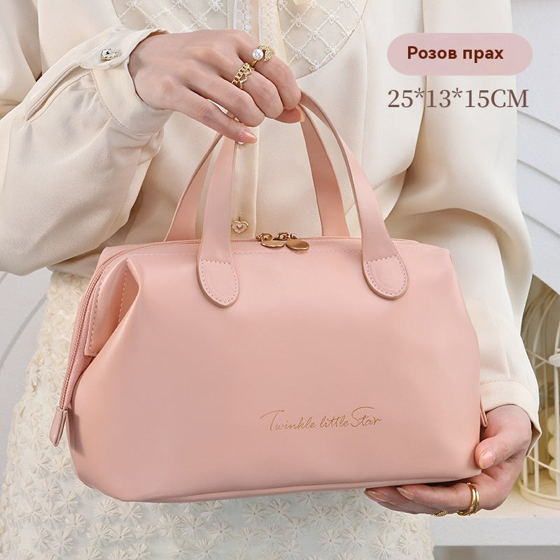 ✨👜Нова преносима PU чанта за съхранение с голям капацитет и висок клас
