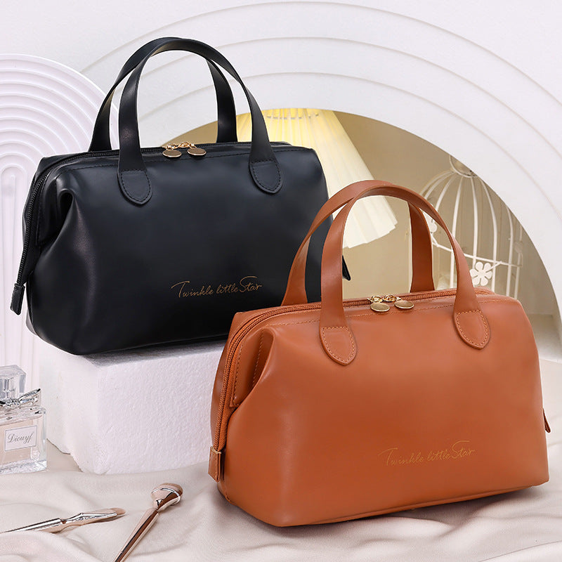 ✨👜Нова преносима PU чанта за съхранение с голям капацитет и висок клас