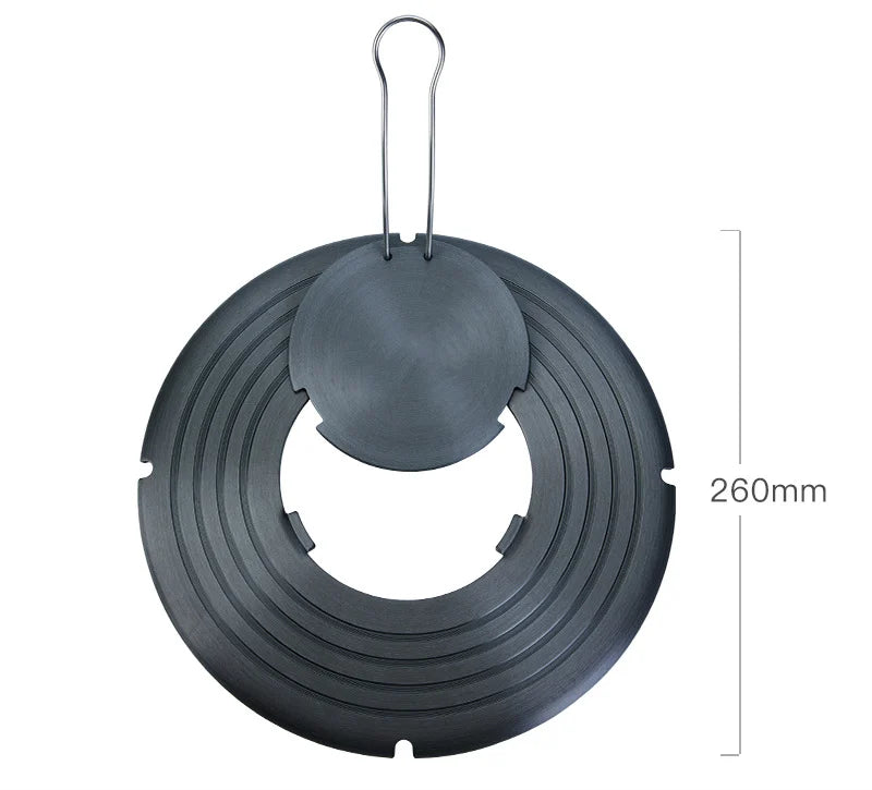 🔥🍳Топлопроводник за домакинска печка (подходящ за готвене, приготвяне на супа, размразяване на съставки и предпазване на тенджери от изгаряне)