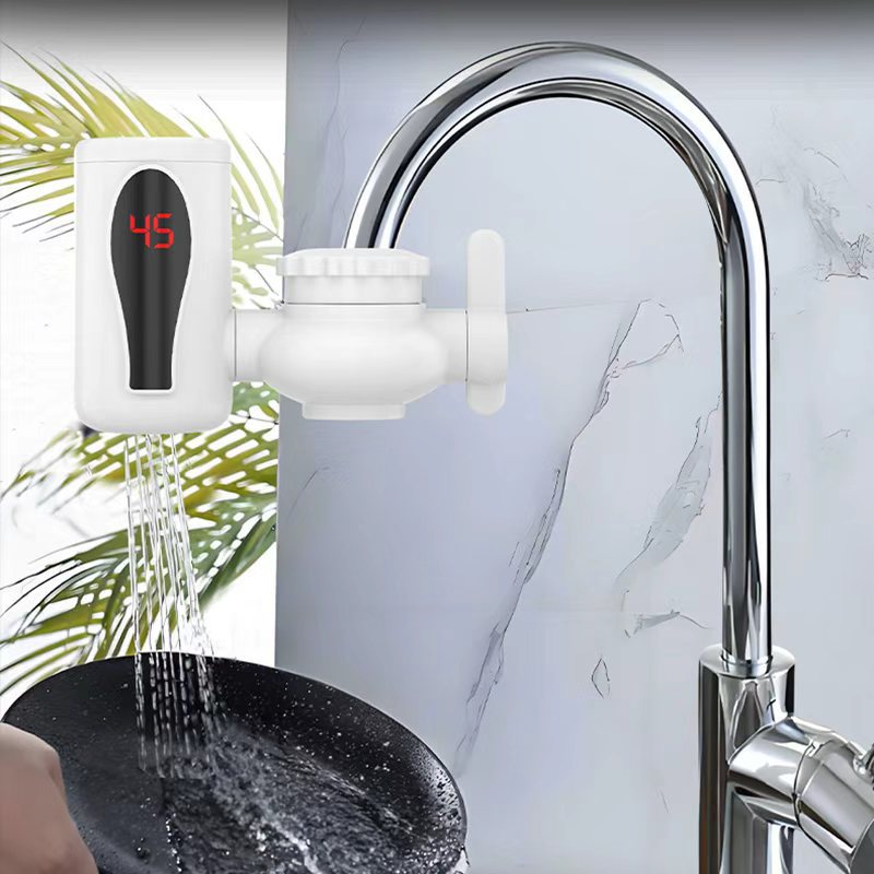 ⚡🚰Нов бързозагряващ се водопроводен кран с кухненска връзка, моментално загряване за три секунди, не е необходим монтаж, електрически водопроводен кран за домакински нужди