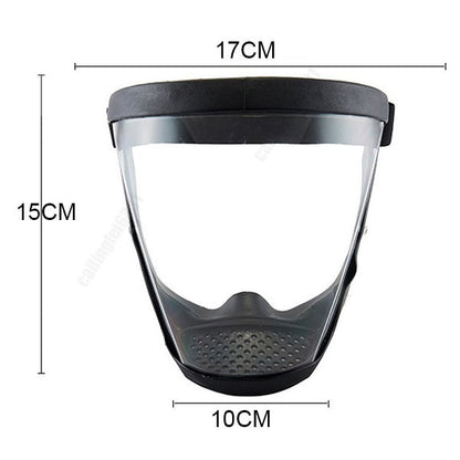 🔥🔥【Купете 1, получавате 1】 Удобна дишаща прозрачна защитна маска против замъгляване с висока разделителна способност