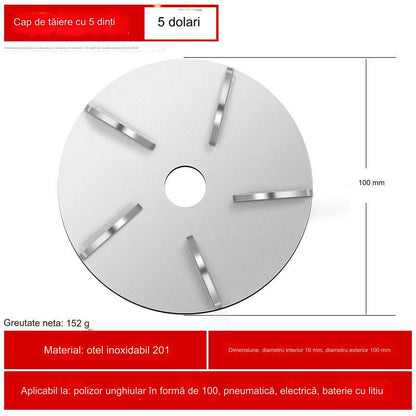 🐖🐂🐏🐓【Купете 1, вземете 1 безплатно】Режещ диск за ъглошлайф от неръждаема стомана - специално острие за обезкосмяване на прасета, говеда и овце