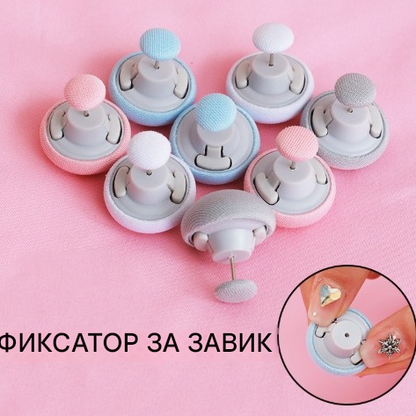 ✨【20/40/60 бр.】Закопчалка за завивки - Стабилна и лесна за употреба!