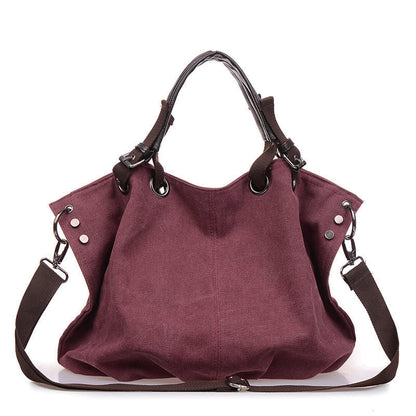 ❤Специална оферта за България - 🔥❤Нова стилна платнена чанта с голям капацитет