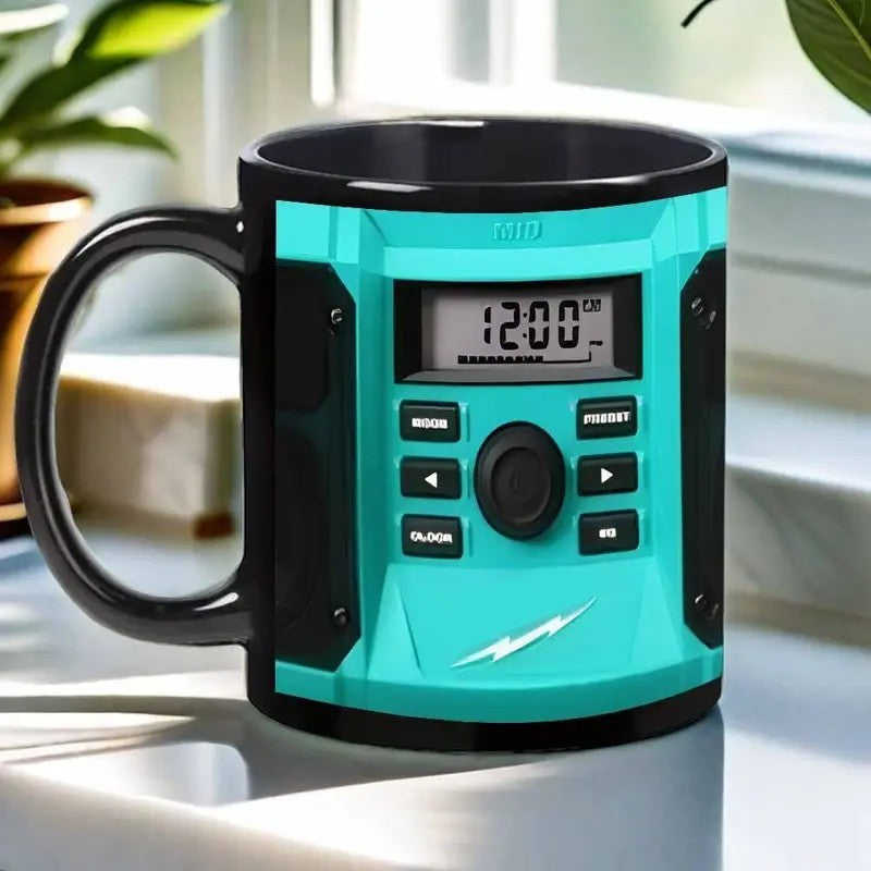 ☕Уникален 3D електрически инструмент - чаша за кафе