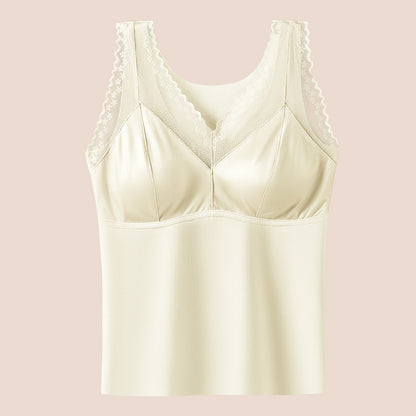 🥰🔥【купи продукт, вземи друг безплатно】Термо потник с вградени подплънки за сутиен, безшевен и с прилепнала кройка