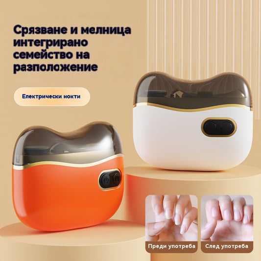 ✂️💅🔥Горещи продажби!🔥 Многофункционална електрическа пила за нокти, електрическа нокторезачка със защита против прищипване