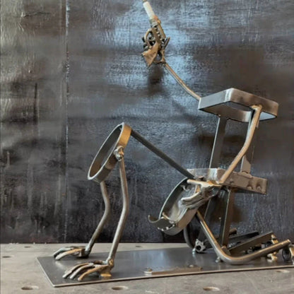 【30% OFF】💥【Гореща разпродажба】Поставка за бутилки с Кока-Кола и вино с череп