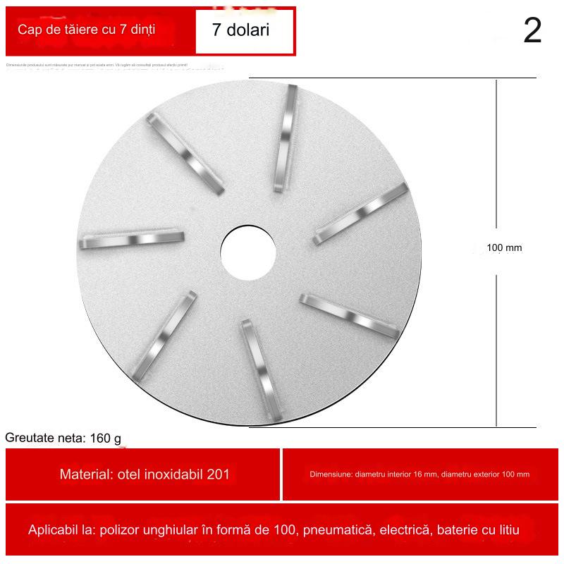 🐖🐂🐏🐓【Купете 1, вземете 1 безплатно】Режещ диск за ъглошлайф от неръждаема стомана - специално острие за обезкосмяване на прасета, говеда и овце
