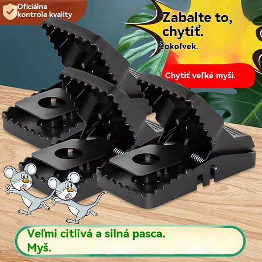 【4/6/8 части】🐹🐭 капан за мишки за многократна употреба, изключително чувствителен