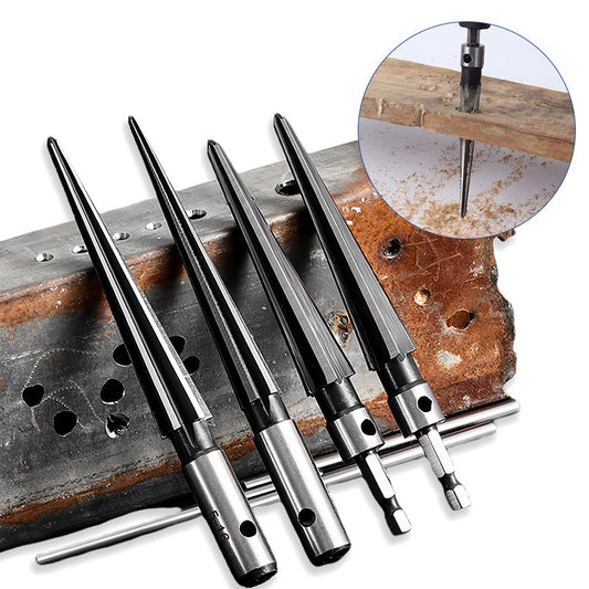 Ръчен коничен резец от високовъглеродна стомана - комплект шестоъгълни разширители за отвори