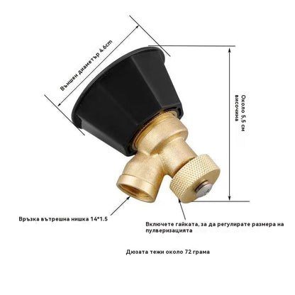💦【Купете една, вземете една безплатно】Регулируема дюза за напояване за селскостопански пръскачки🌾
