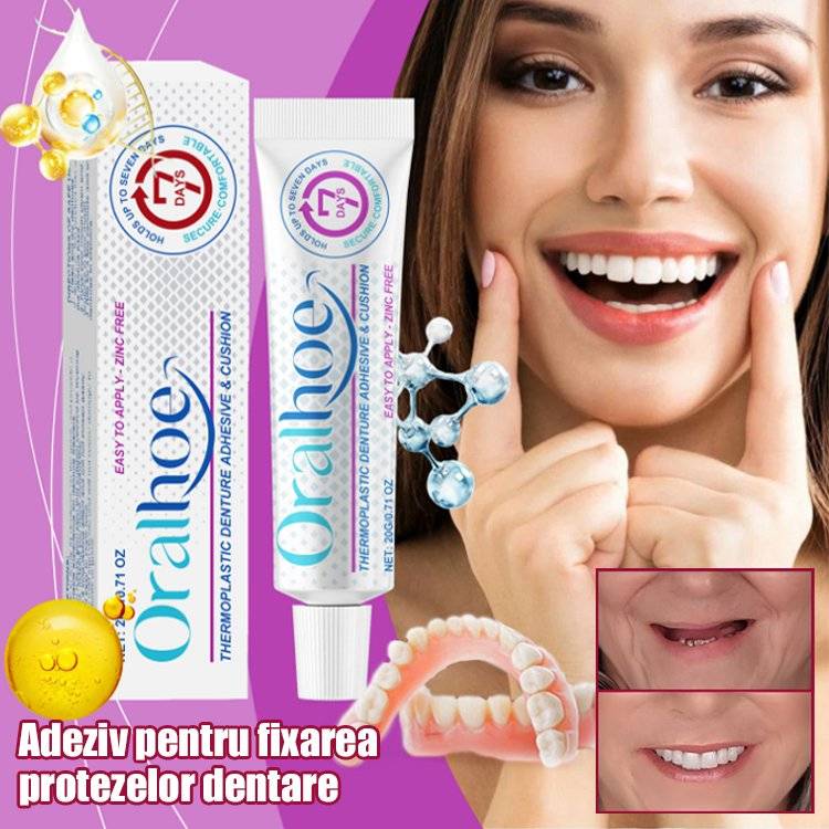 🦷🦷【3 броя 46 BGN】Термопластично лепило за протези, подходящо за храна, за допълнителен комфорт