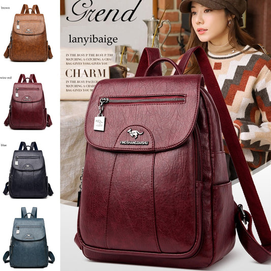 ✨🔥 【49% отстъпка】2025 Висококачествена многофункционална дамска чанта от естествена кожа, ръчно изработена