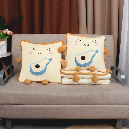 ✨ Reusable plush blanket/air conditioning quilt