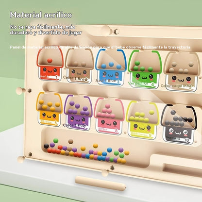 🧒👦🧠 Образователно забавление с дървения магнитен лабиринт! Играчка за развиване на умения за деца.