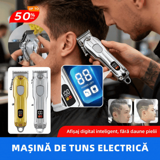 💇‍♂️🐕‍🦺✂️🔥Нова електрическа машинка за подстригване с интелигентен LCD цифров дисплей, електрическа машинка за подстригване за домакинство, мощна машинка за подстригване на домашни любимци