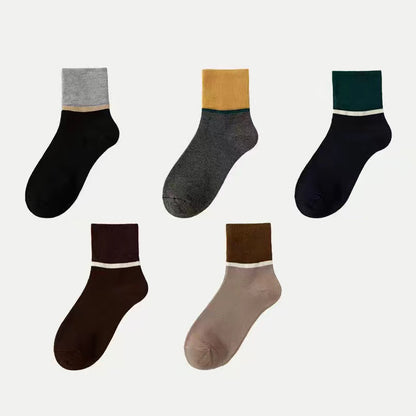 🔥🧦【Купете 5, вземете 5 безплатно】Мъжки топли, абсорбиращи потта, дезодориращи чорапи