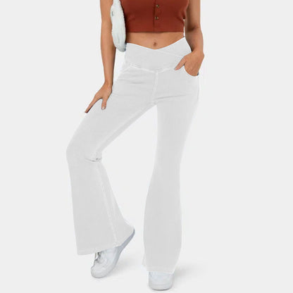 👖【XS-4XL】Дамски еластични дънки с висока талия