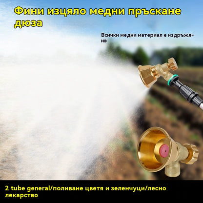💦Регулируема месингова дюза за напояване за селскостопанска пръскачка 🌾