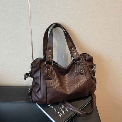 🎁🔥【Най-продавани】👜Нова висококачествена ежедневна чанта за през рамо от телешка кожа